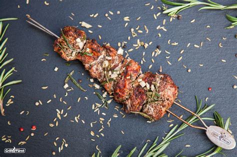 Schweinefilet Rosmarin Spieße