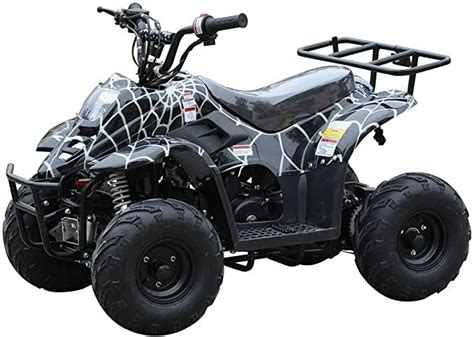 110cc Atv Four Wheelers Fully Automatic 4 Stroke Engine 6 Inch Tires