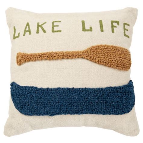 Most pesticides also carry harmful chemicals when sprayed on pillows, which can badly affect human. Lake Life Hooked Pillow