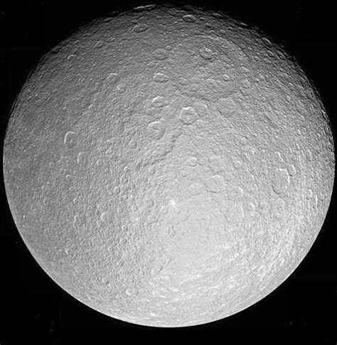 Moons Of Saturn Rhea