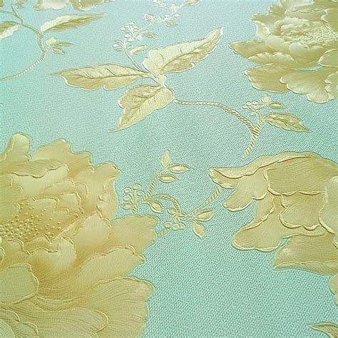 Turquoise And Gold Wallpaper Wallpapersafari