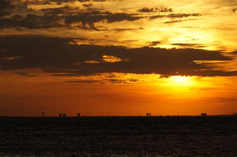Free Images Beach Sea Coast Ocean Horizon Silhouette Cloud Sun