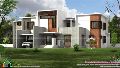 Box Type House Design In Kerala Box Type Kerala Exterior Designs Plans