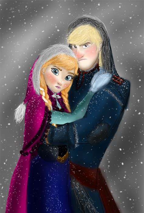 Anna And Kristoff Frozen Fan Art 34882897 Fanpop