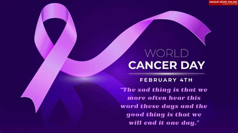 Inspirational Quotes World Cancer Day 2021 Images World Cancer Day