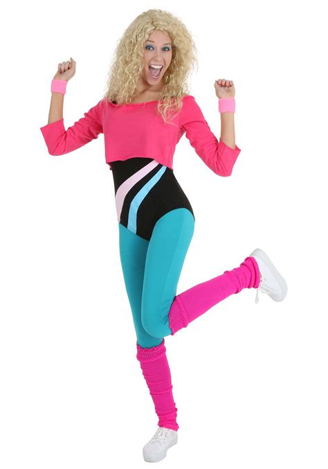 80s Workout Girl Costume For Women 1980s Costumes