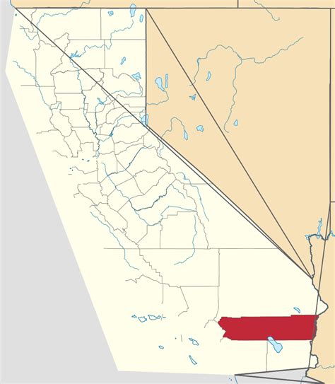Image Map Of California Highlighting Riverside County