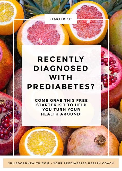 Change your food, change your life. Ready to better manage your prediabetes? With this starter ...
