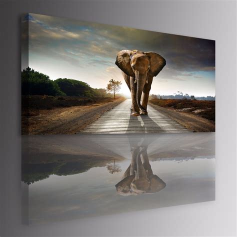 Wall Art Elephant Animal Canvas Painting Canvas Prints Art For Wall