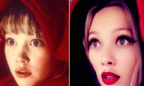 Hilary Duff Posted Epic Casper Meets Wendy Snapchat Selfie