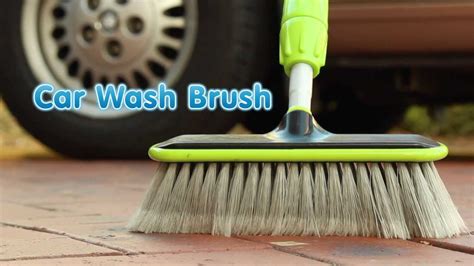 So, how often should you wash a car in order to achieve the best results? Car Wash Brush Demonstration - YouTube