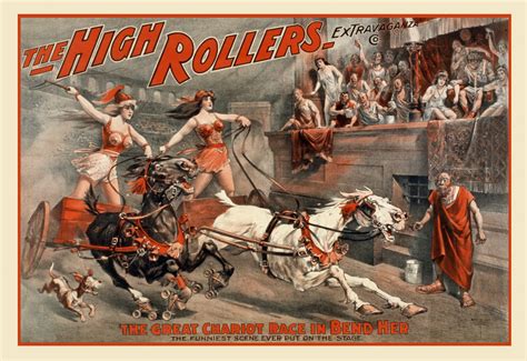 Vintage High Rollers Poster Poza Gratuite Public Domain Pictures