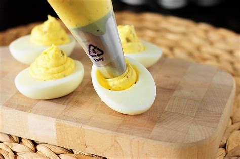 Piping Deviled Eggs Design Corral