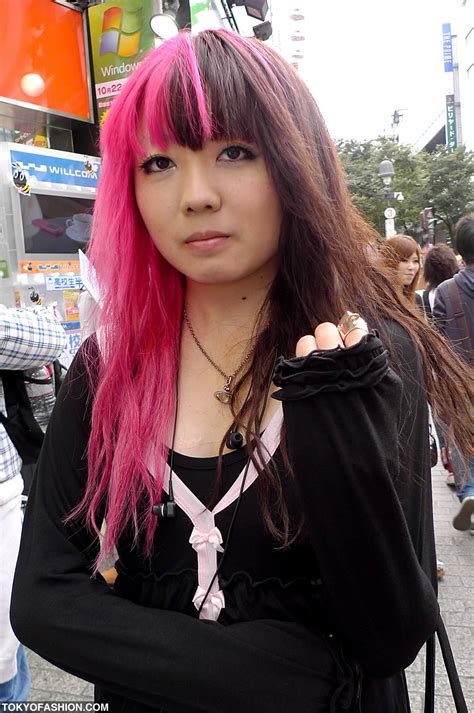 Pink Hair And Vivienne Westwood In Shibuya