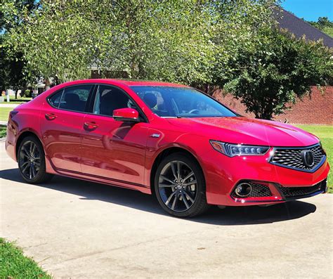 2019 Acura TLX A-Spec Red 4dr Sedan