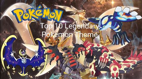 My Top 10 Legendary Pokemon Battle Themes Youtube