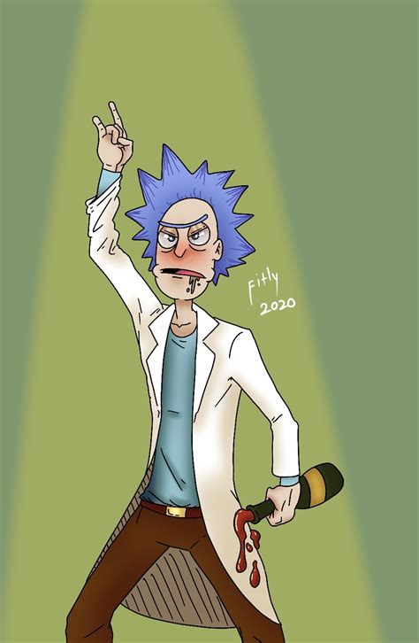Rick Sanchez By Fitly By Fitly On Newgrounds