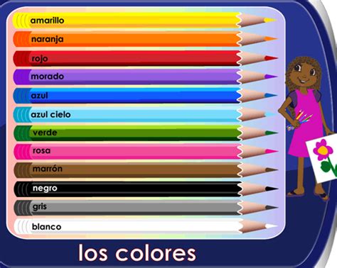 ¡aprende Español Los Colores A1