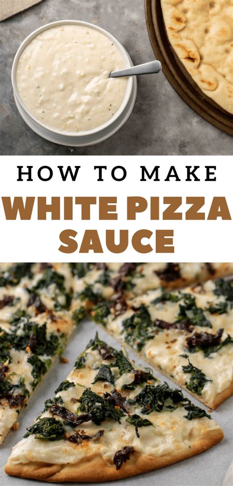Creamy Garlic White Pizza Sauce Lifestyle Of A Foodie