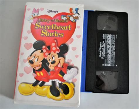 Disney Presents Mickey Loves Minnie Vhs Tape Sweetheart Stories Gently Used 7 00 Picclick