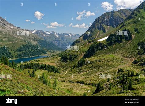 High Mountain Landscape In The Agst Valley And The Upper Steinzgeralm