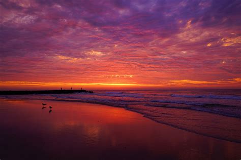 A World Turned Pink And Purple Sunset Photography Sunrise World