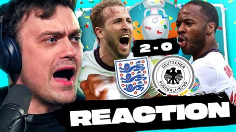 England 2 0 Germany Reaction Youtube