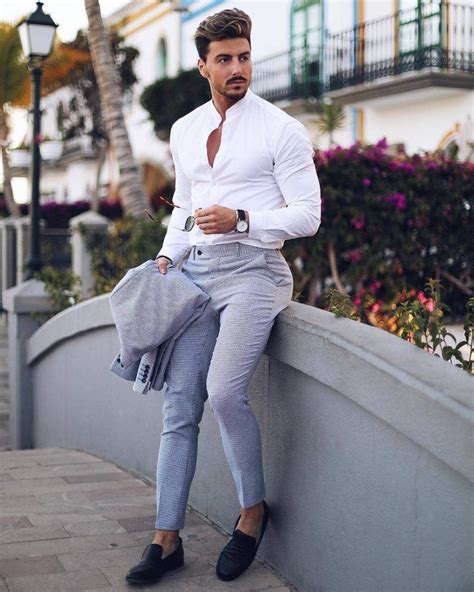 40 White Shirt Outfit Ideas For Men Styling Tips Moda Masculina