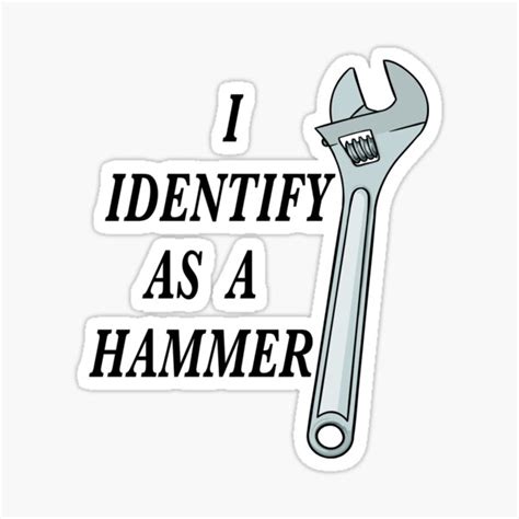 wrench hammer sticker for sale by tradeology redbubble