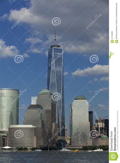 New York City Lower Manhattan 2015 Stock Image Image