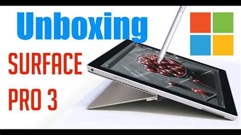 Surface Pro 3 Unboxing And Setup Youtube