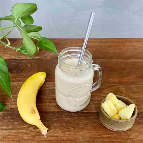 Pineapple Smoothie For Weight Loss Low Fat And Vegan