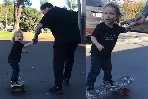 On camera and off, he has had a history of drinking and. Watch Bam Margera Teach His Three-Year-Old Son How to Skateboard