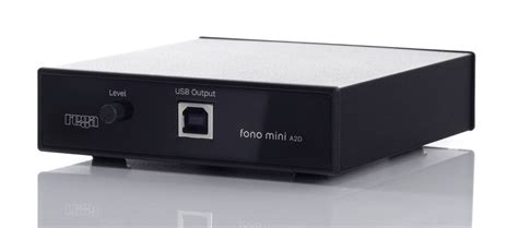 Rega Fono Mini A2d V2 Mm Turntable Phono Stage Inc Usb Output New