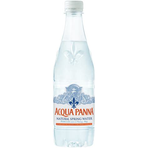 Acqua Panna Natural Spring Water 500mL Bottle 500 0 ML Walmart Com