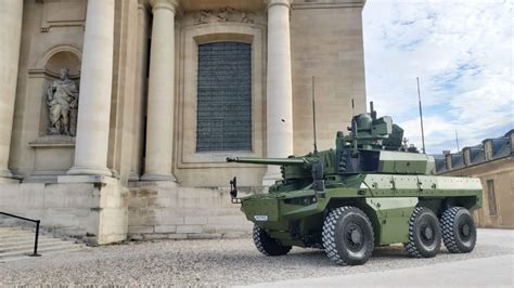 Frances Jaguar Armored Reconnaissance Vehicle Literally Armed To The