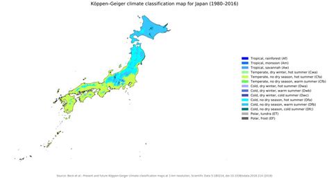 Geographical Map Of Japan Topography And Physical Features Of Japan