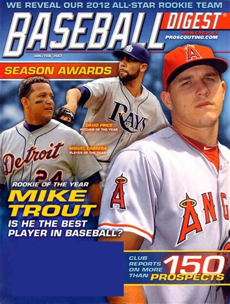 Baseball Digest Sports And Recreation Magazines
