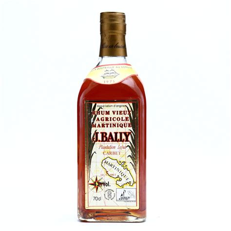 J Bally 1975 Rhum Vieux Rum Auctioneer