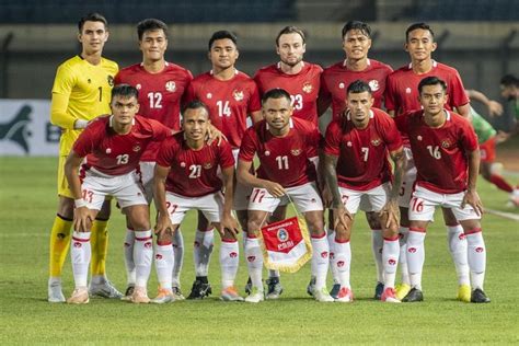 Ranking Fifa Peserta Kualifikasi Piala Asia 2023 Timnas Indonesia