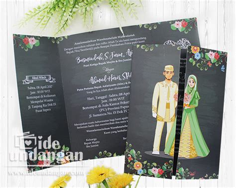 Surat undangan pernikahan merupakan surat yang termasuk surat resmi. 27+ Contoh Undangan Pernikahan Simple, Unik, Islami ...