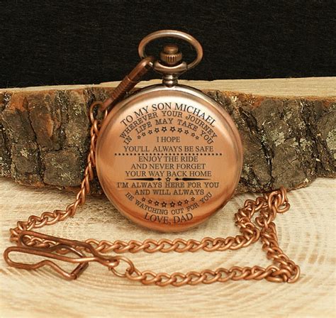 You also can get a lot of matching ideas right here!. To my Son gift from dad Engraved Grandson Birthday Gift ...