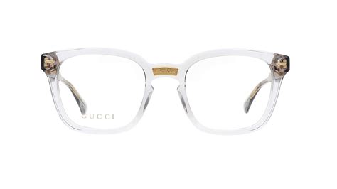 eyeglasses gucci clear gg0184o 005 50 21 in stock price 161 58 € visiofactory