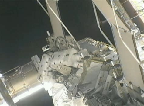 Spacewalking Astronauts Isolate Leak In Space Station Cooling System