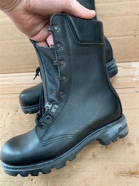 army boots genuine dutch military combat leather high leg tactical hik the militaria shop
