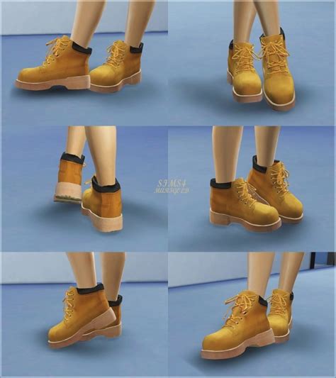 Male Hiking Boots At Marigold Sims 4 Updates