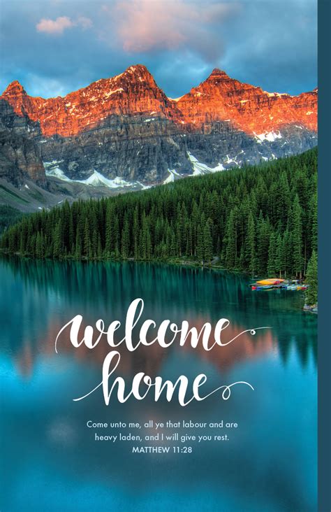 Bulletin—welcome Lake Striving Together Publications
