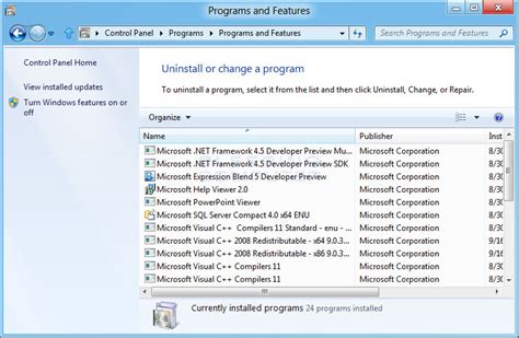 Previous versions of windows required the control panel to uninstall a desktop program. How to uninstall a program in Windows Vista, Windows 7 ...