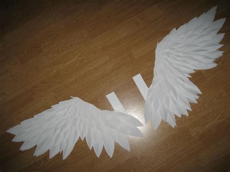 Random Paper Wings Finished By Akabarayashiki Paper Wings Diy Angel