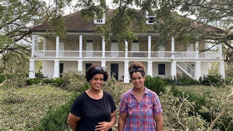 Descendants Of Slaves Seek Shelter From Ida In A Plantations Big House